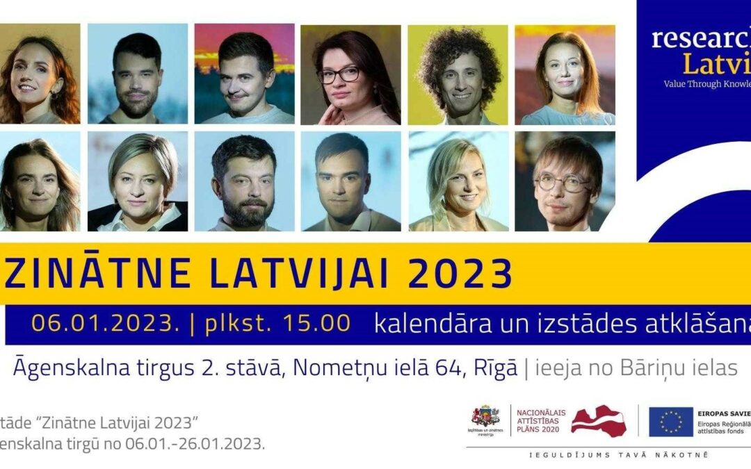 Kalendārā “Zinātne Latvijai 2023” iekļauts BMC zinātnieks