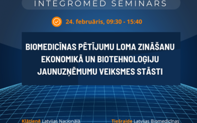 Seminar “The role of biomedical research in knowledge economy and success stories of bitechnology start-ups”