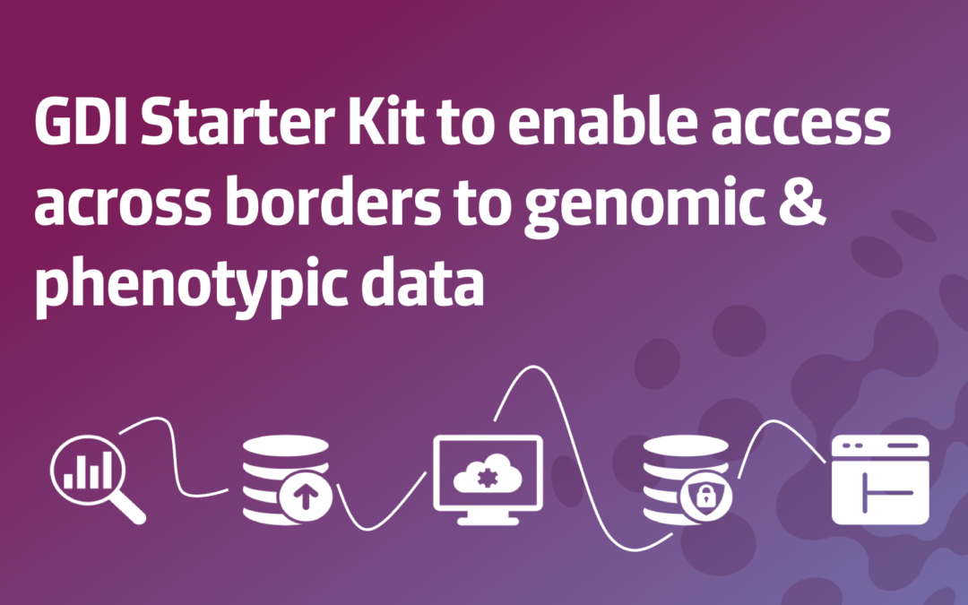 The European Genomic Data Infrastructure project releases Starter Kit to enable access across borders to genomic and phenotypic data
