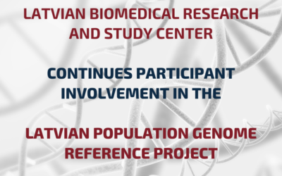 Latvian Biomedical Research and Study Center continues involvement of participants in the Latvian Population Genome Reference Project
