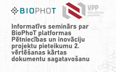 Seminārs pētniecības un inovāciju projektu pieteikumu 2. vērtēšanas kārtas dokumentu sagatavošanai