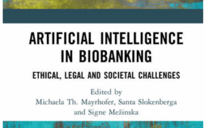 Routledge publicējusi grāmatu “Mākslīgais intelekts biobanku darbībā: ētiskie, juridiskie un sabiedriskie izaicinājumi”