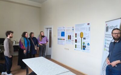 Instruct ERIC viesojas Čehijas Zinātņu akadēmijas pētnieki