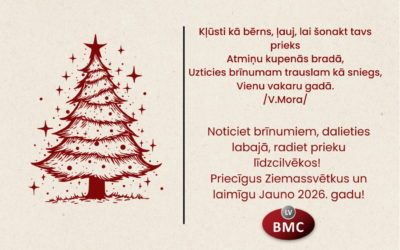 Sirsnīgi sveicam Ziemassvētkos!