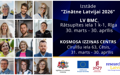 Ceļojošā izstāde “Zinātne Latvijai 2026” apskatāma Latvijas Biomedicīnas pētījumu un studiju centrā un Kosmosa izziņas centrā