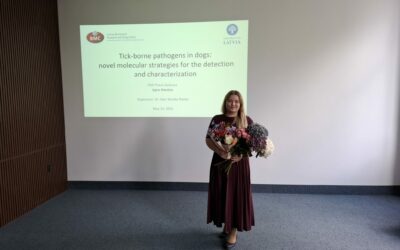 Congratulations to Agne Namiņa on obtaining her Doctoral degree!