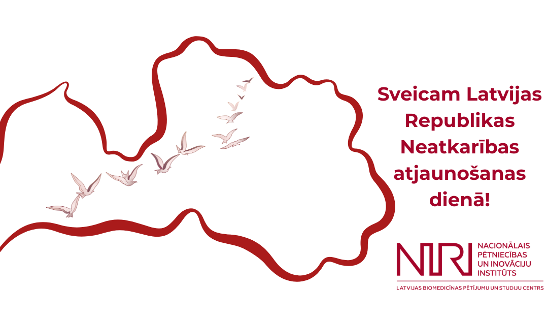 Sveicam Latvijas Neatkarības atjaunošanas gadadienā!